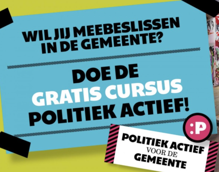 Afbeelding cursus politiek actief